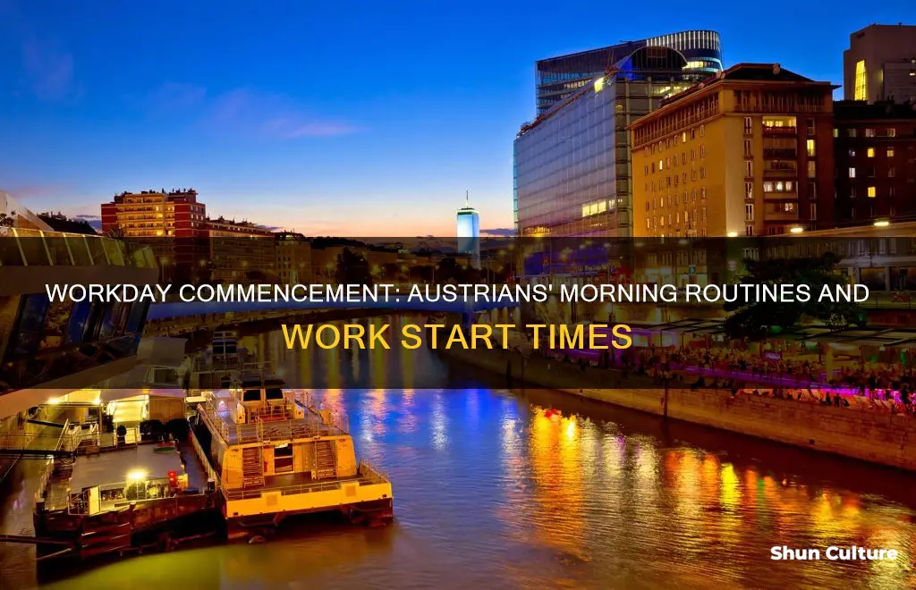 what time does people go to work in austria