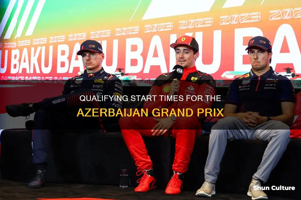 what time does qualifying start in azerbaijan