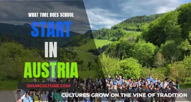 A Comprehensive Guide to School Start Times in Austria