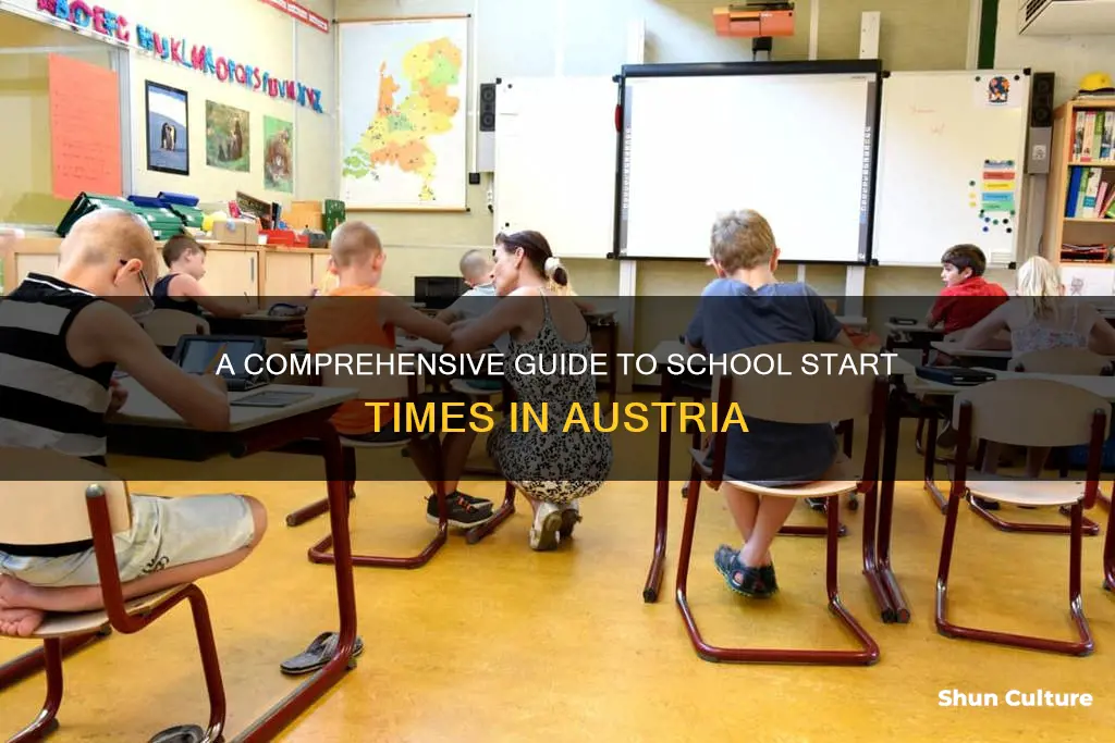 what time does school start in austria