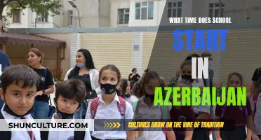 Starting School in Azerbaijan: What Time to Expect