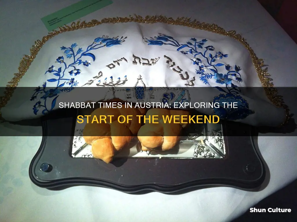 what time does shabbat start in austria