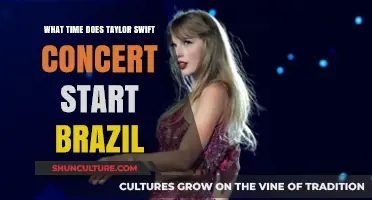 Taylor Swift Brazil Concert Start Time: All You Need to Know