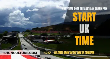 Austrian GP: UK Start Time Revealed