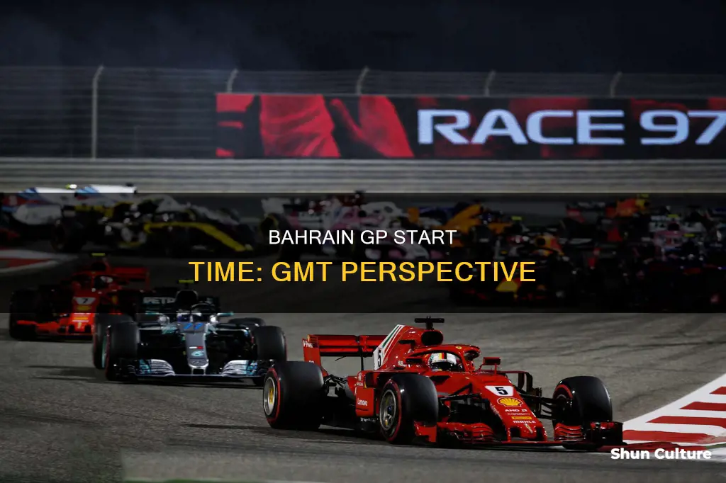 what time does the bahrain gp start gmt