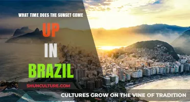 Brazil's Sunset Times: When and Where to Catch the Golden Hour