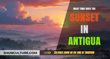 Antigua's Sunset Times: A Guide to Evening Skies in Paradise