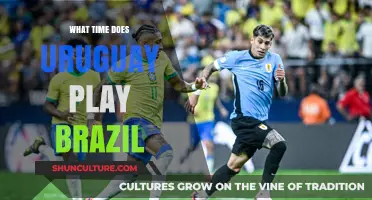 Uruguay vs Brazil Match Time: When and Where to Watch
