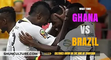 Ghana vs Brazil Match Time: When and Where to Watch