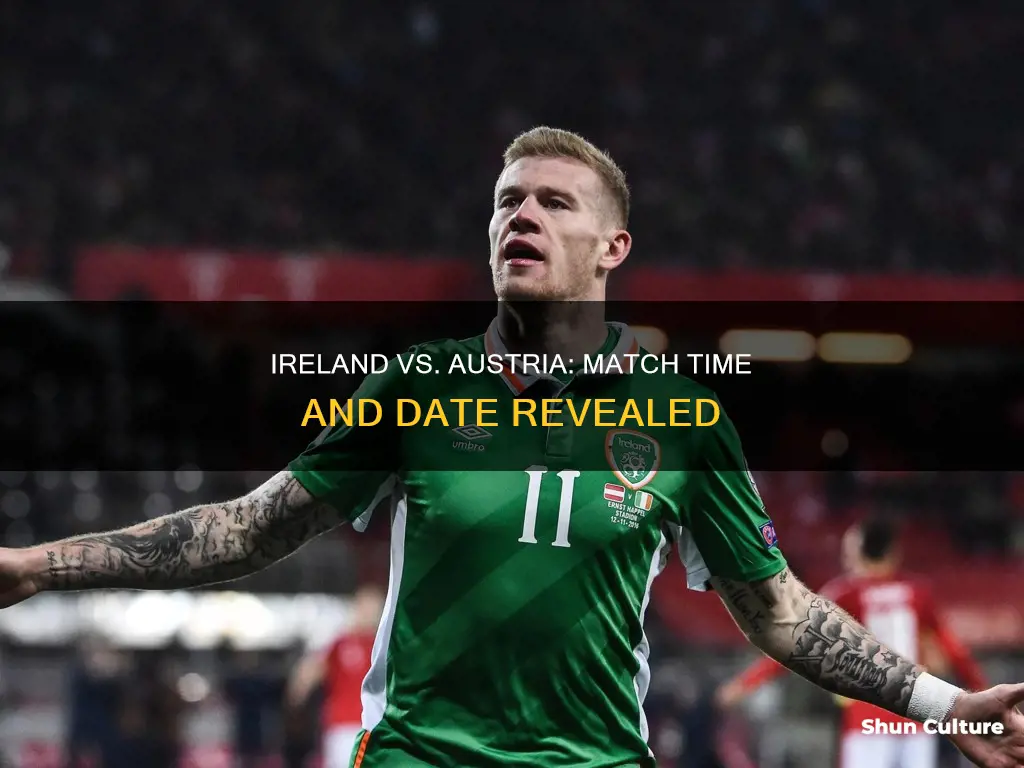 what time ireland v austria