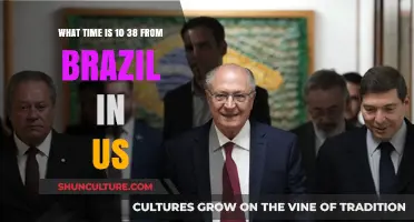 Brazil to US Time Conversion: 10:38 Brazilian Time Explained