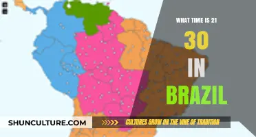 Understanding Brazil's Time Zones: What Time is 21:30 Locally?