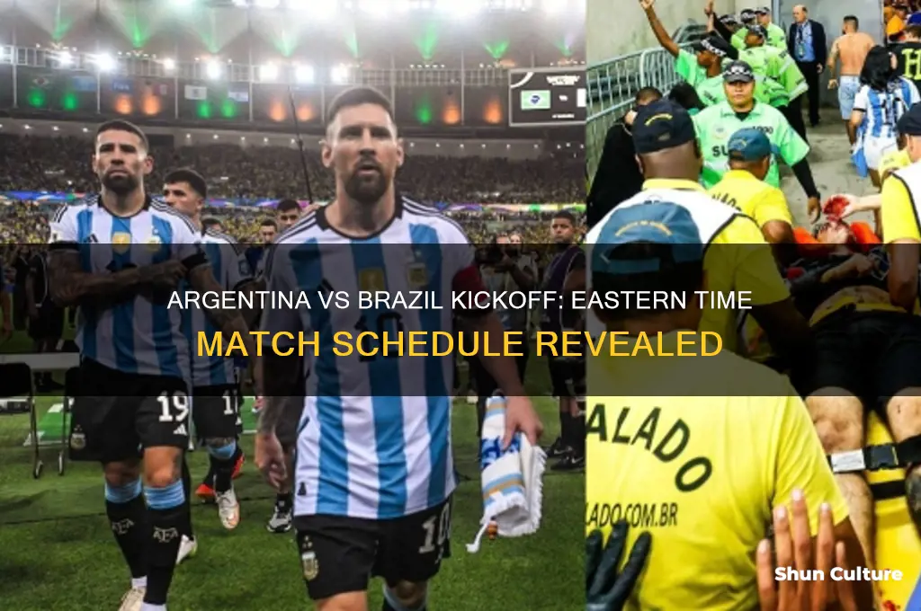 what time is argentina vs brazil eastern time