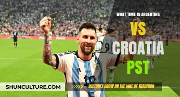 Argentina vs Croatia: Kickoff Time in PST Revealed!