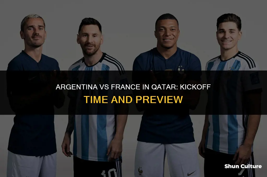 what time is argentina vs france in qatar