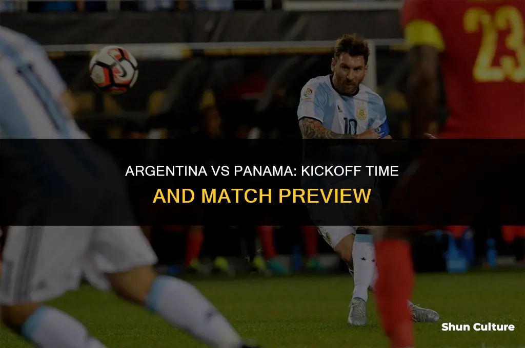what time is argentina vs panama