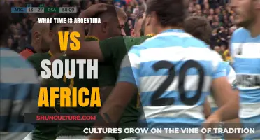 Argentina vs South Africa: Kickoff Time and Preview