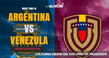 Argentina vs Venezuela: Kickoff Time and Match Preview