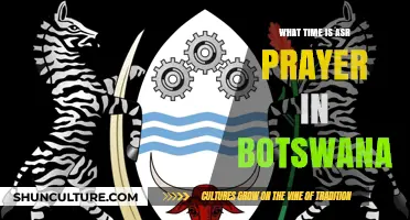 Asr Prayer Time in Botswana: Daily Schedule and Timings