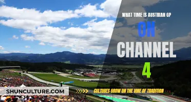 Austrian GP: Channel 4's Race Time Revealed