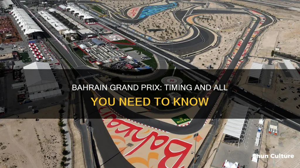 what time is bahrain grand pric