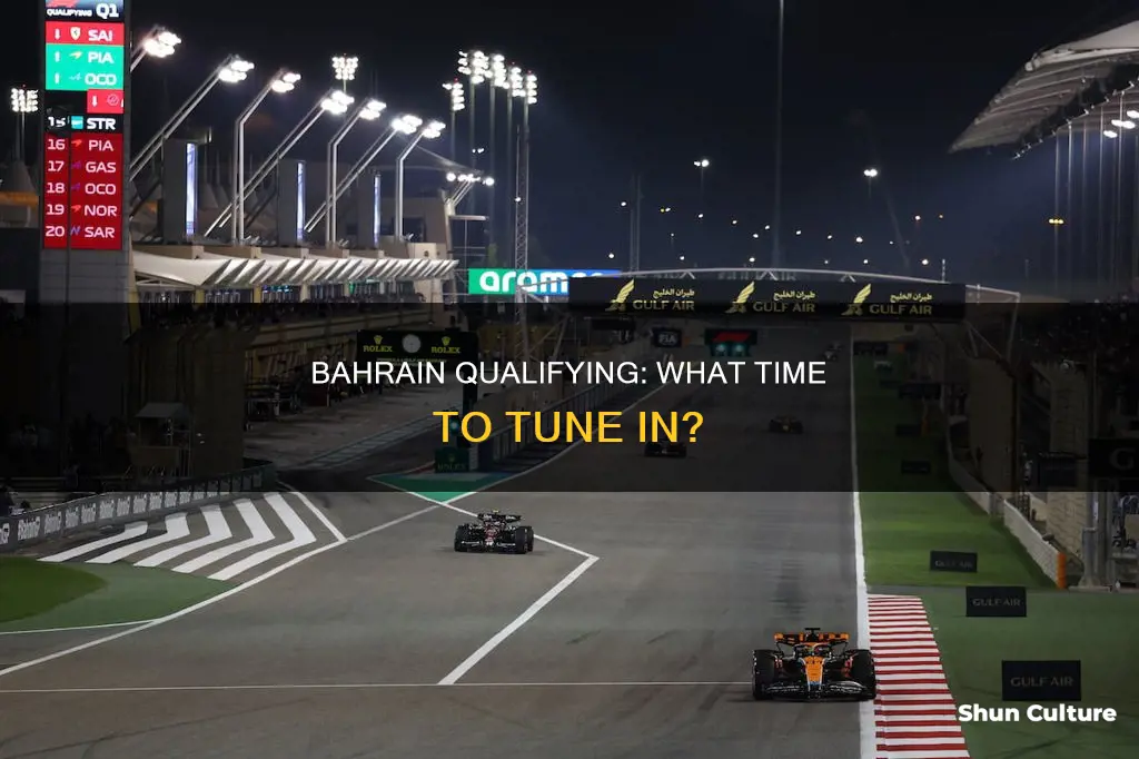 what time is bahrain quali