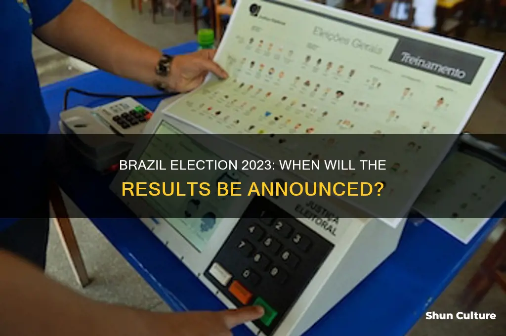 what time is brazil election result