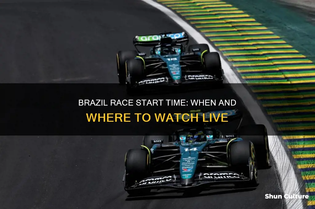 what time is brazil race