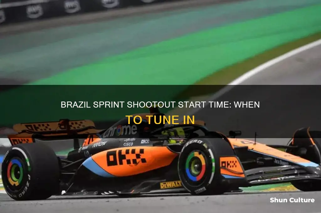 what time is brazil sprint shootout