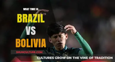 Brazil vs Bolivia Match Time: When and Where to Watch