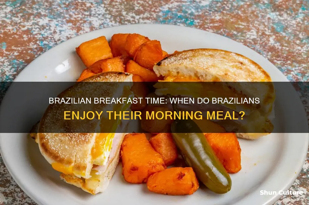 what time is breakfast in brazil