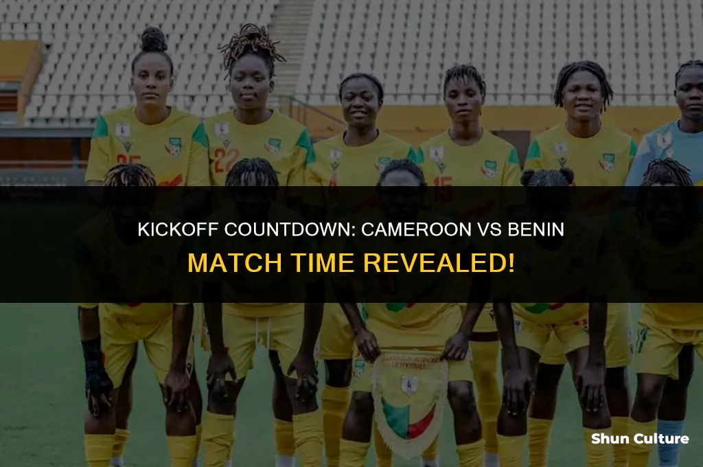 what time is cameroon vs benin