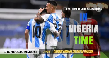 Argentina vs Chile: Nigeria Time Kickoff for Exciting Match