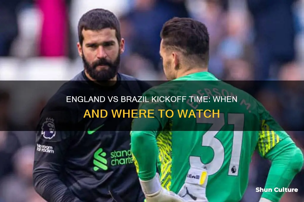 what time is england vs brazil