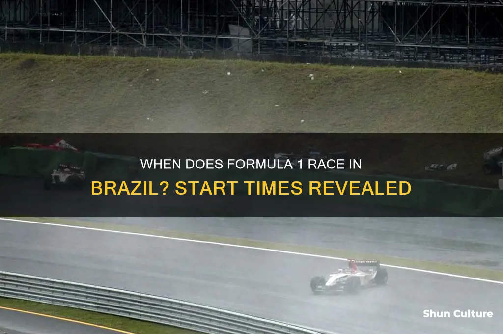 what time is formula 1 brazil