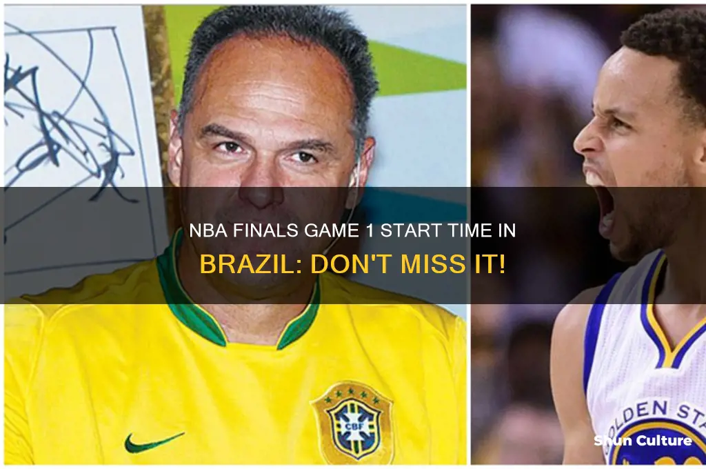 what time is game 1 of nba finals brazil time