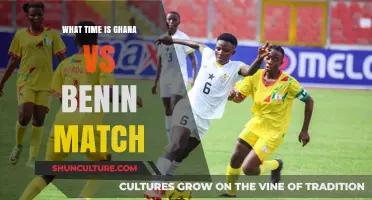 Ghana vs Benin Match Time: When Does the Game Kick Off?