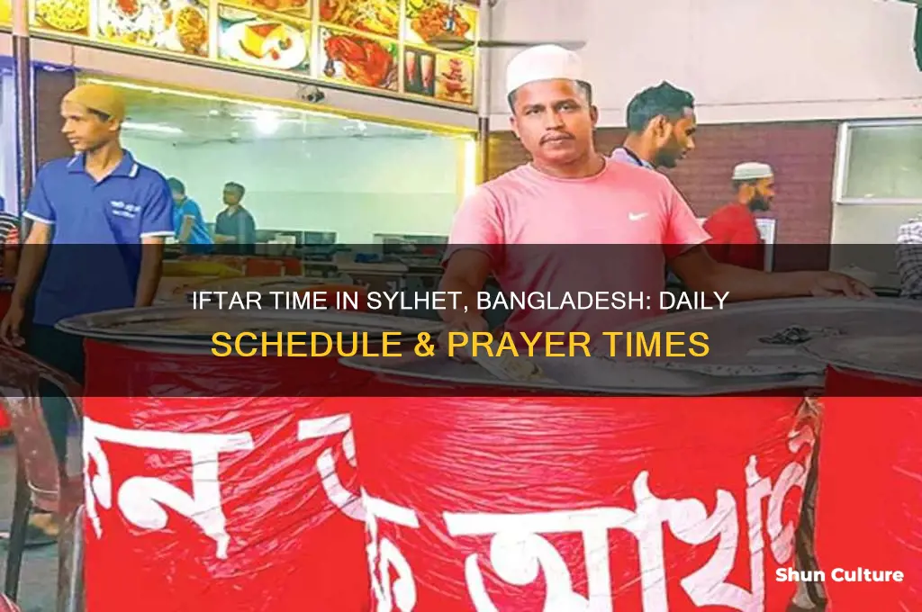 what time is iftar in sylhet bangladesh