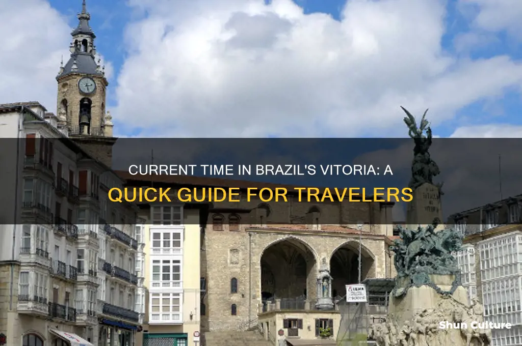 what time is in brazil vitoria