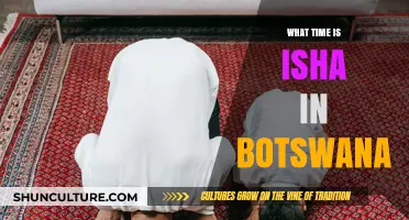 Isha Prayer Time in Botswana: Daily Schedule and Timings