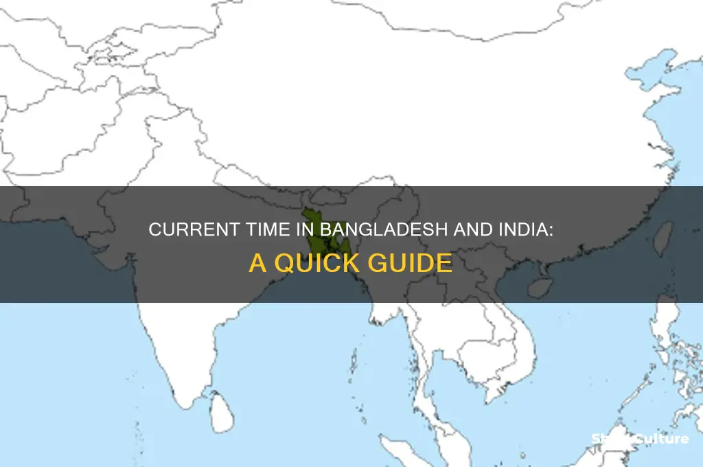 what time is it in bangladesh india