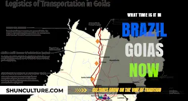 Current Time in Brazil's Goias State: Your Instant Time Zone Guide