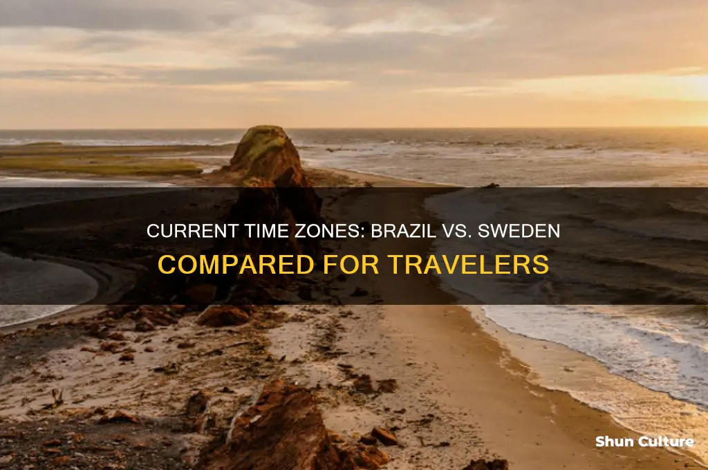 what time is it in brazil sweden