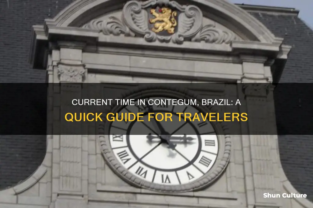 what time is it in contegum brazil