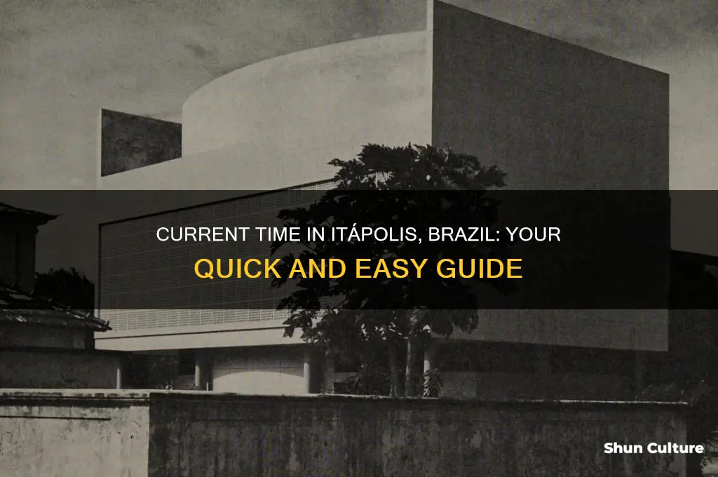 what time is it in itapolis brazil