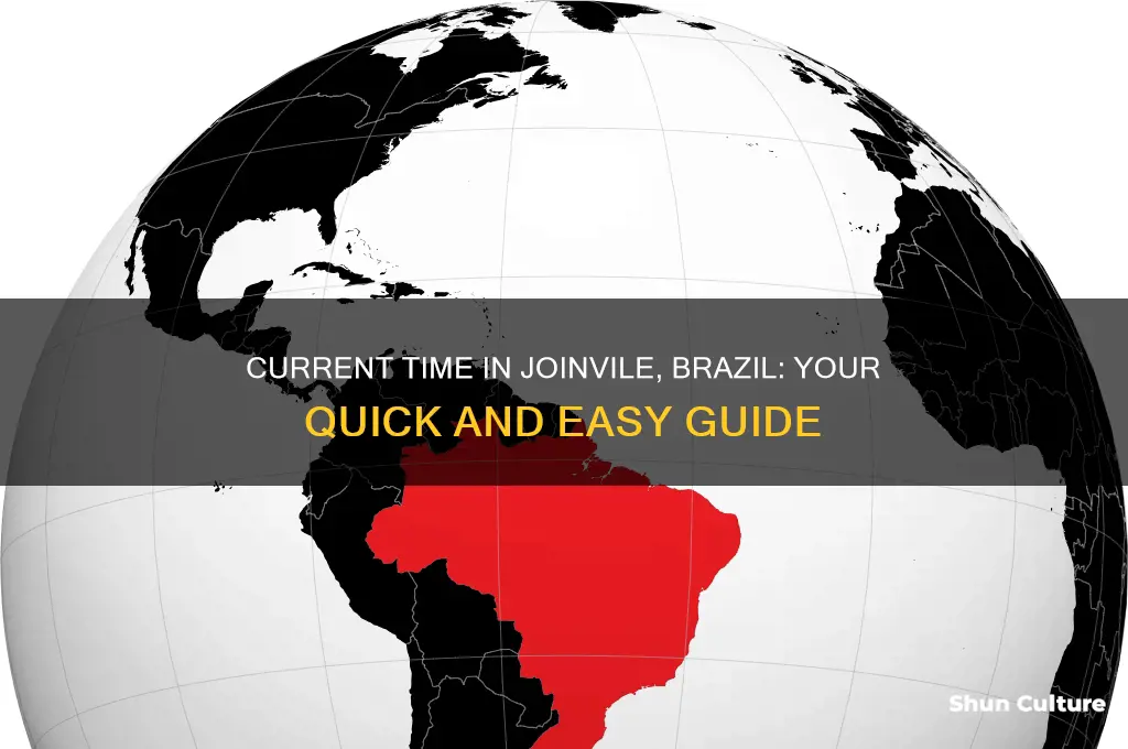 what time is it in joincille brazil