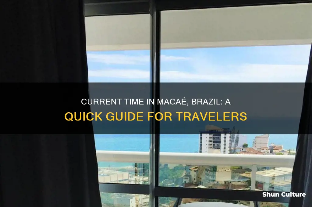 what time is it in macae brazil