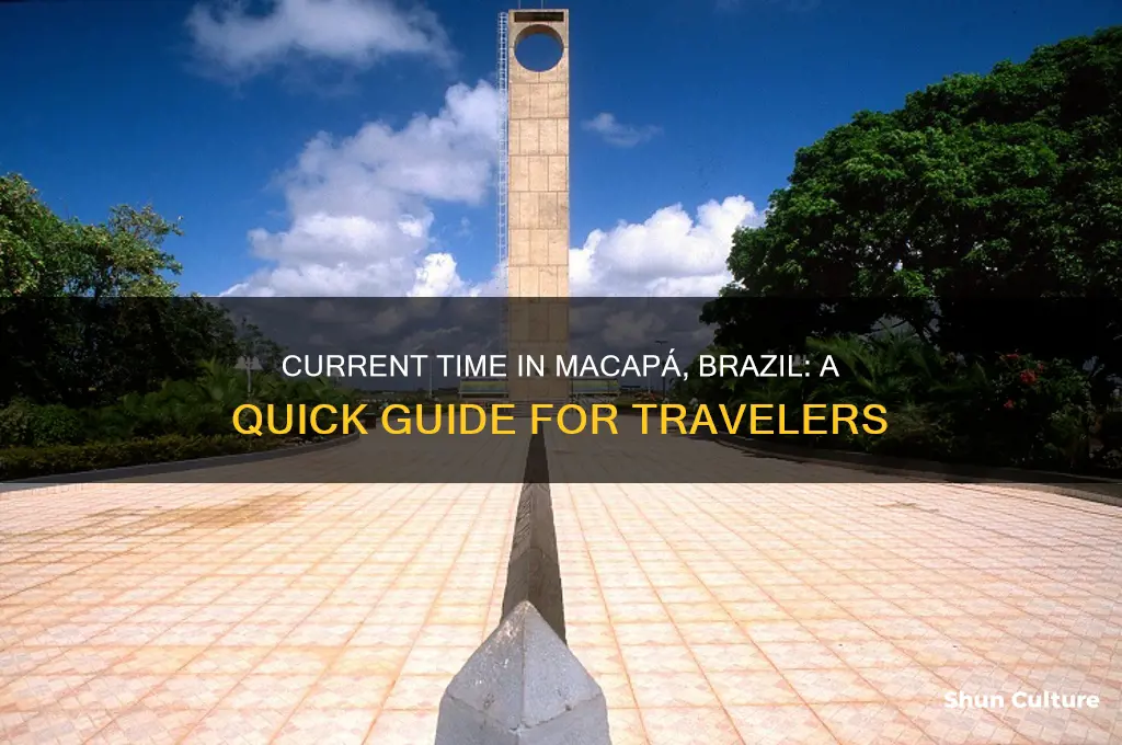 what time is it in macapá brazil