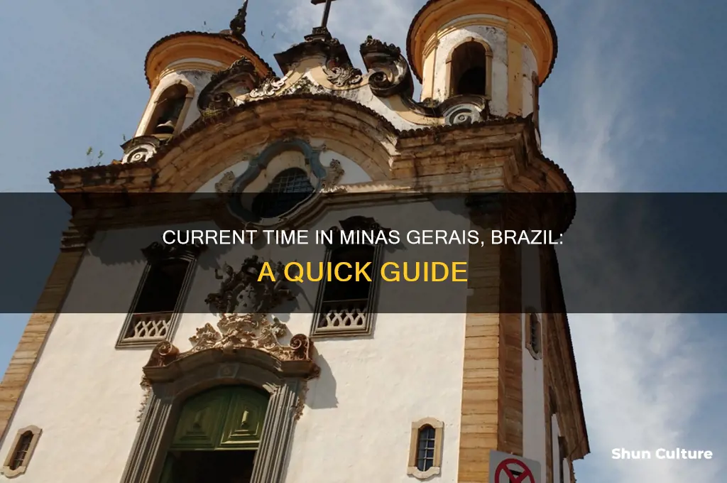 what time is it in minas gerais brazil