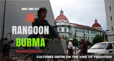 Exploring Time Zones: A Glimpse into Rangoon, Burma's Local Time